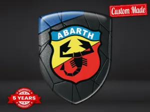 Fiat Abarth Stoßsticker Pro Max Stilvoll Modern Custom